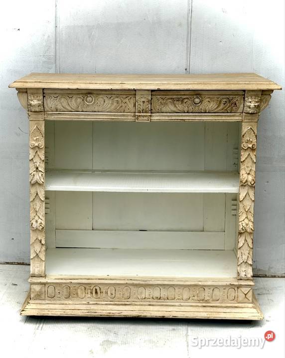 Konsolka vintage shabby chic z dwoma szufladami 105cm Przeworsk