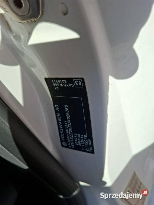 Volkswagen Caddy Maxi serwisowany w ASO Poznań sprzedam