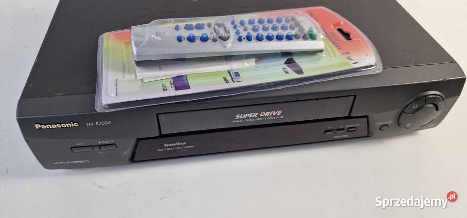 Video magnetowid Panasonic NVFJ604 NV FJ 604 VHS