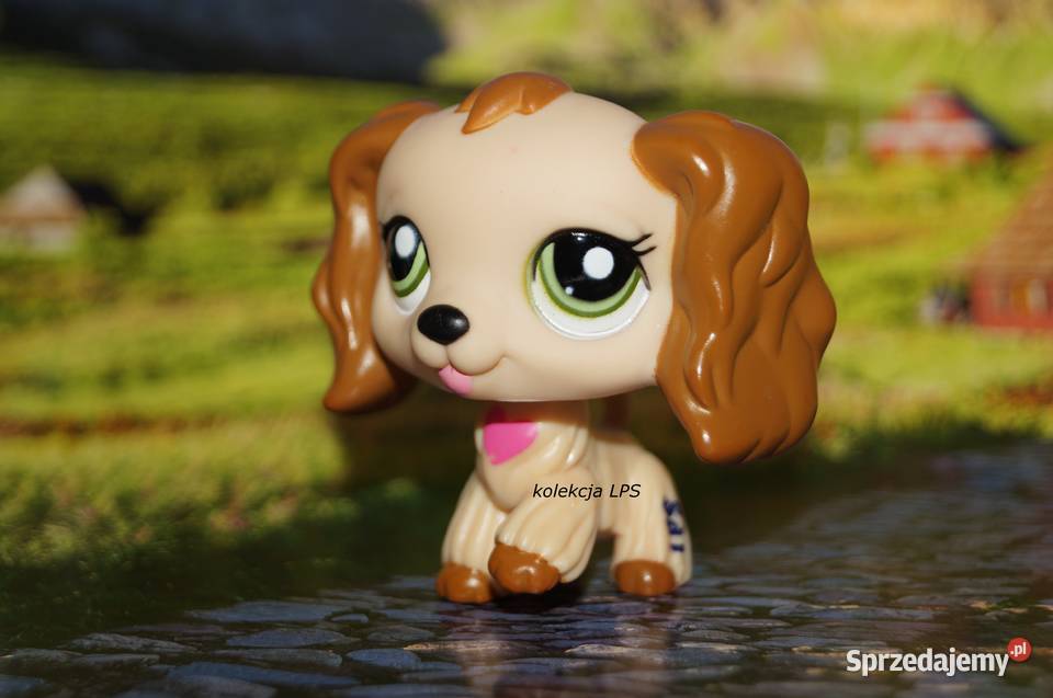 LPS Littlest Pet Shop spaniel 1963 oryginalny CE  śląskie Rybnik