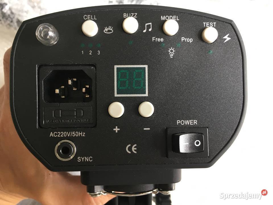 Terronic Basic 400p stan idealny komplet softbox Elektronika Warszawa