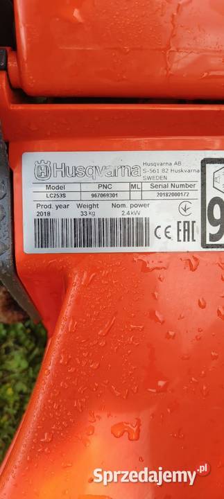 Kosiarka spalinowa Husqvarna LC 253s napęd kosz Namysłów