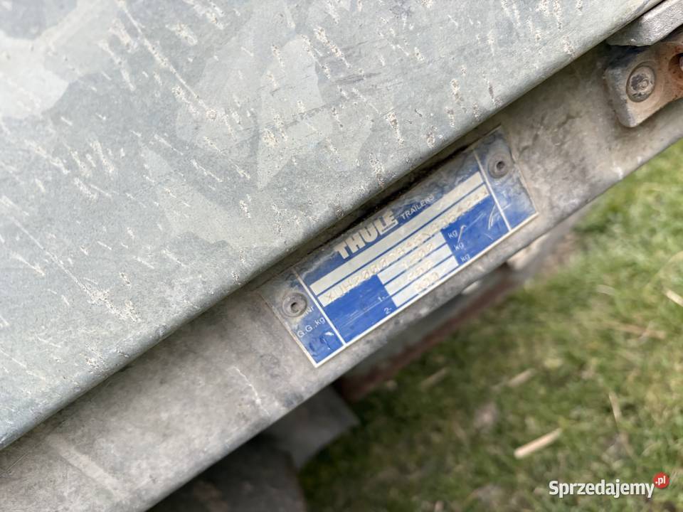 Przyczepa samochodowa 264188 Konin sprzedam