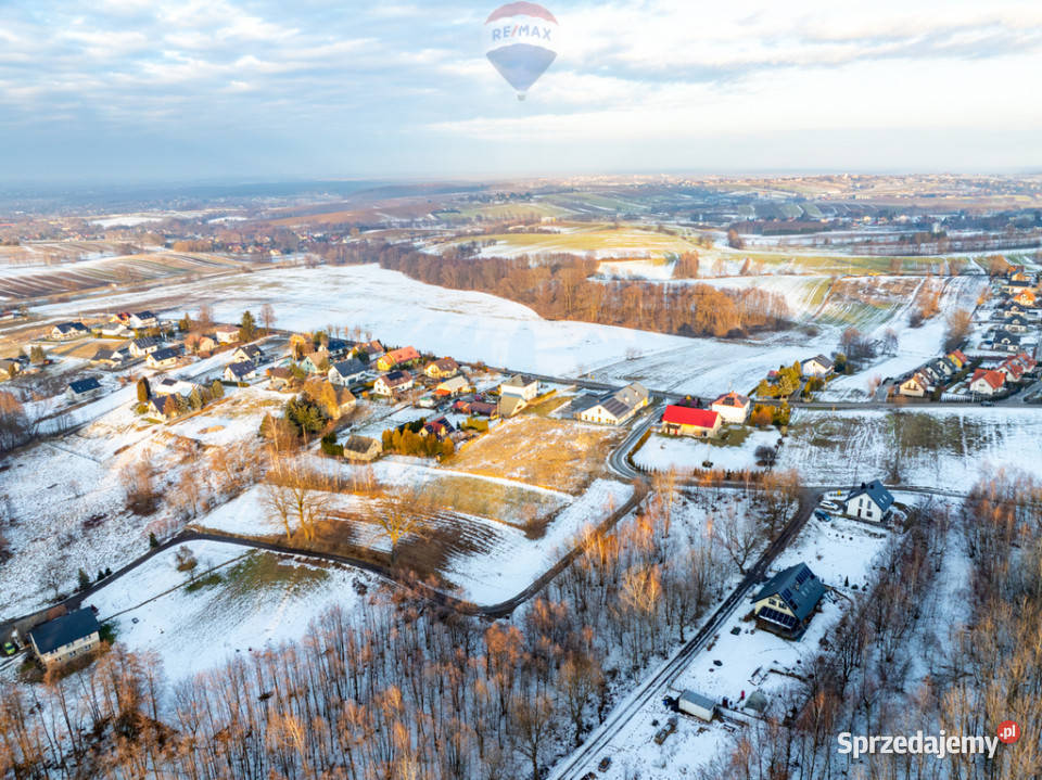 Budowlana działka w Zagórzu gm Niepołomice 43m Zagórze sprzedam