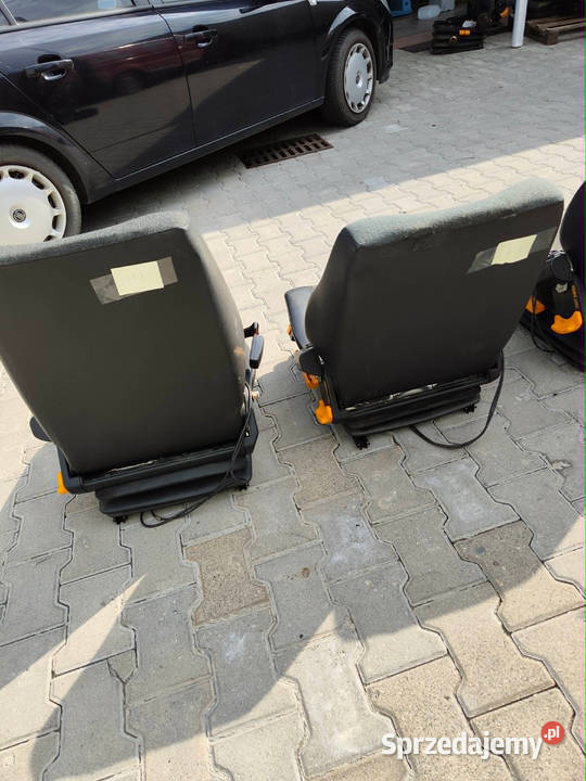 Fotele ISRI 12v pneumatyczne mechaniczne maszny Strzyżew
