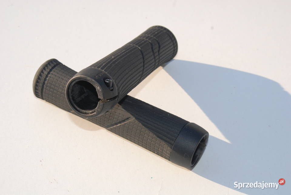 Rączki chwyty gripy gumowe kierownicy rowerowej śląskie Cieszyn