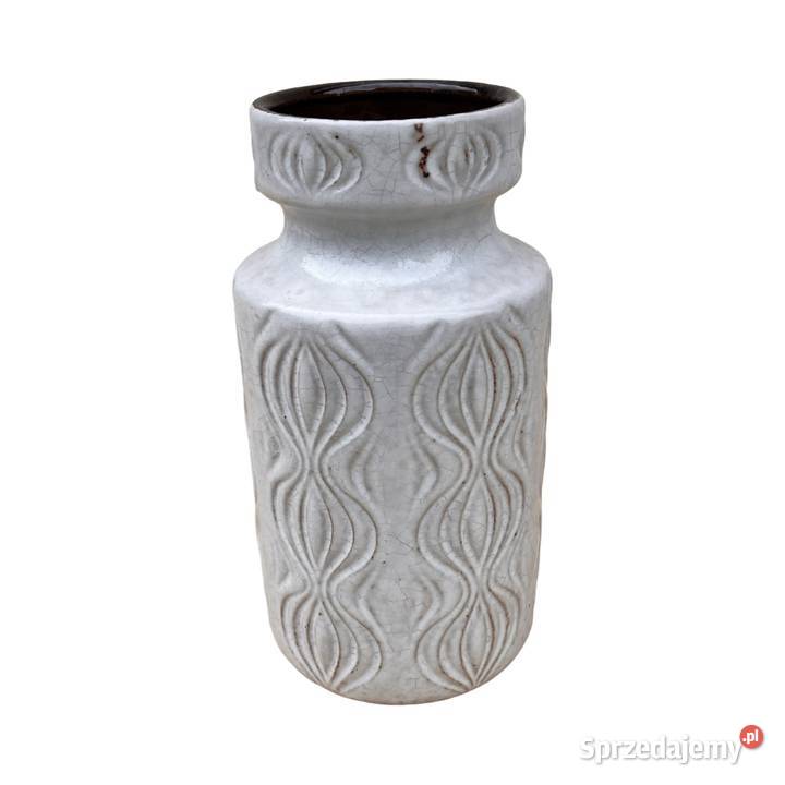Ceramiczny wazon Scheurich Keramik Niemcy lata mazowieckie