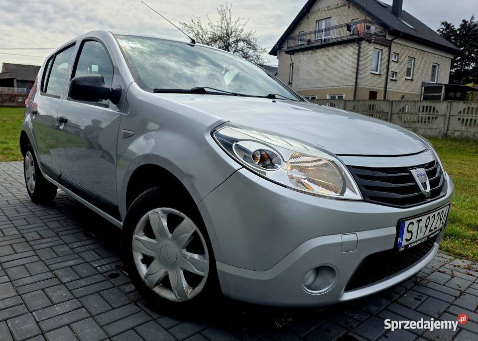 Dacia Sandero 14 69 klimatyzacja krajowy pełny Sandero Siewierz