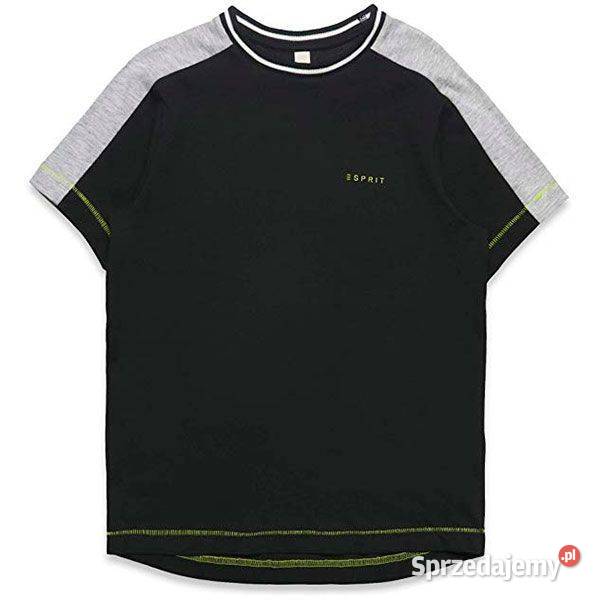 1213 lat TShirt ESPRIT 152158 czarny Lider Alfa Rozmiar 152 Gaszowice