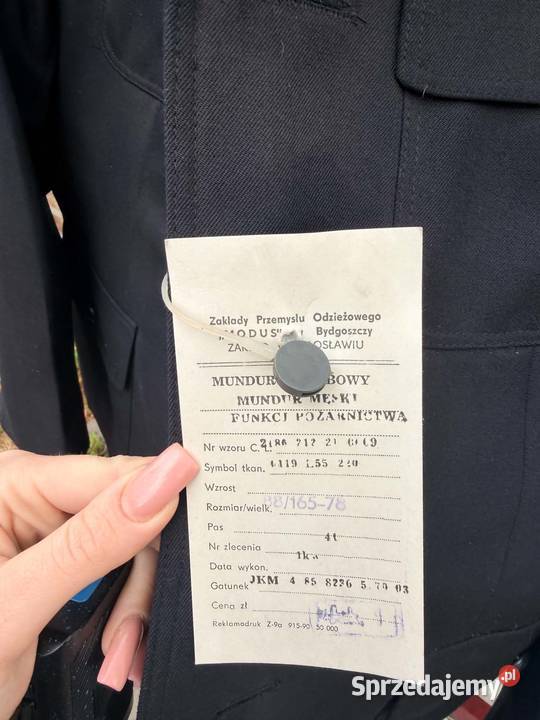 Mundur męski funkcji pożarnictwa Odzież i bielizna męska Brześć Kujawski