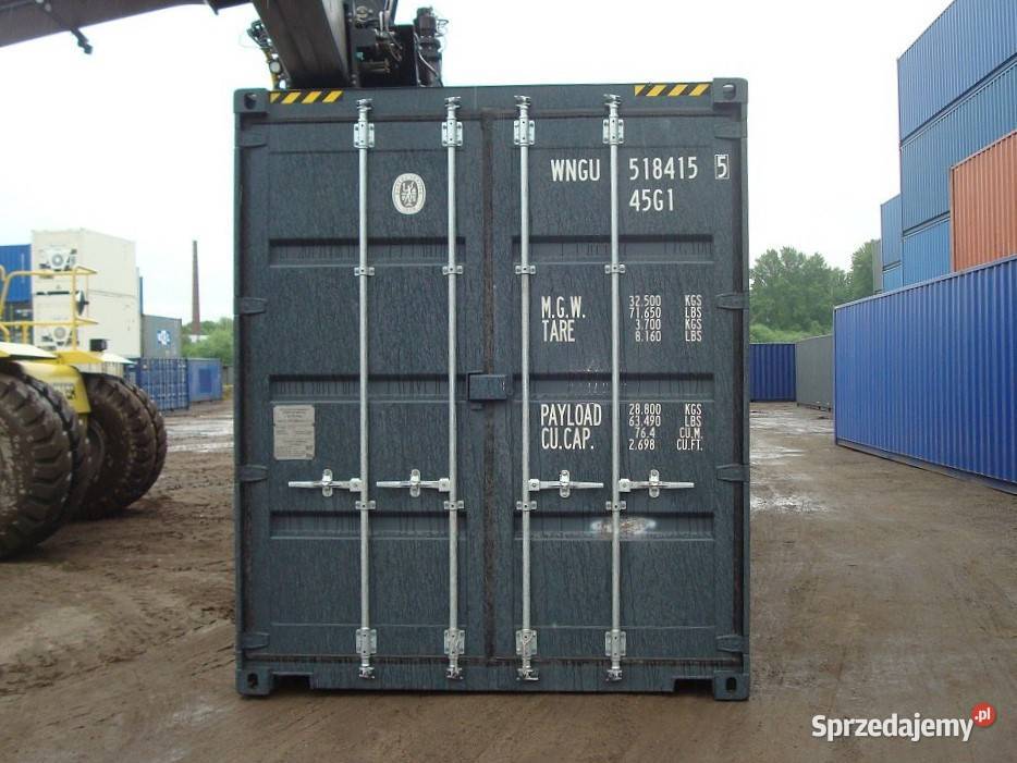 Kontener magazynowy 40 HC 12m morski PROMOCJA Magazynowanie Gliwice sprzedam