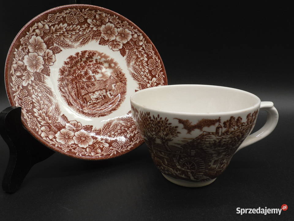 Filiżanka ze spodkiem J Broadhurst Sons w Raszków