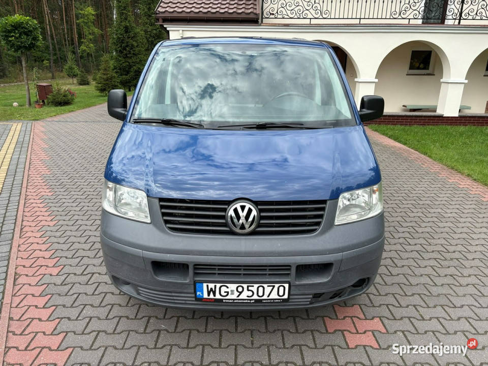 Volkswagen Transporter T5 25 TDI 130 Długi 2 x elektryczne szyby Samochody dostawcze Lipówki