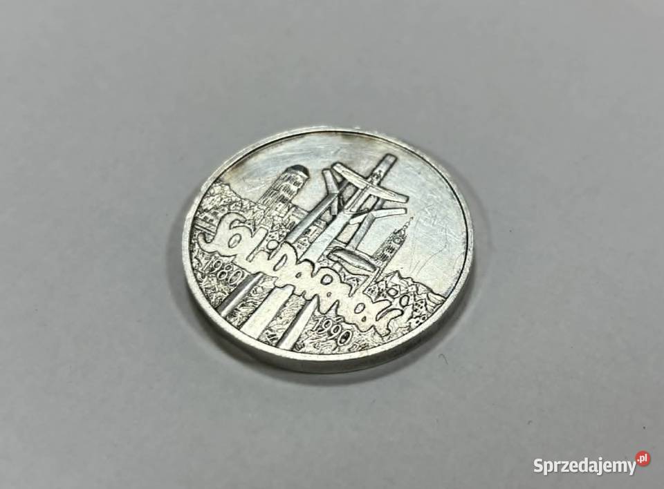 Srebrna Moneta Solidarności 19801990 100000zl