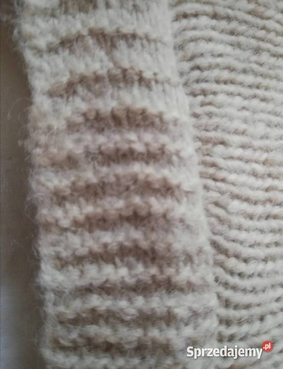 Sweter kardigan dłuższy zara r 42 bezowy Katowice