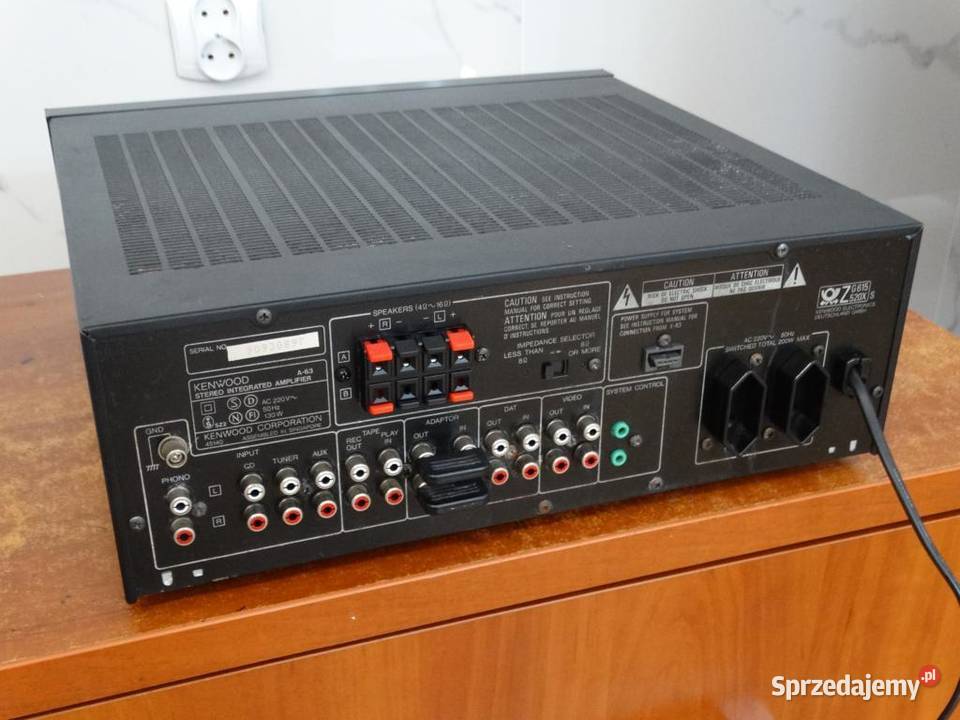 Wzmacniacz Kenwood A63 sprawny i mocnyWYSYŁKA Jasło
