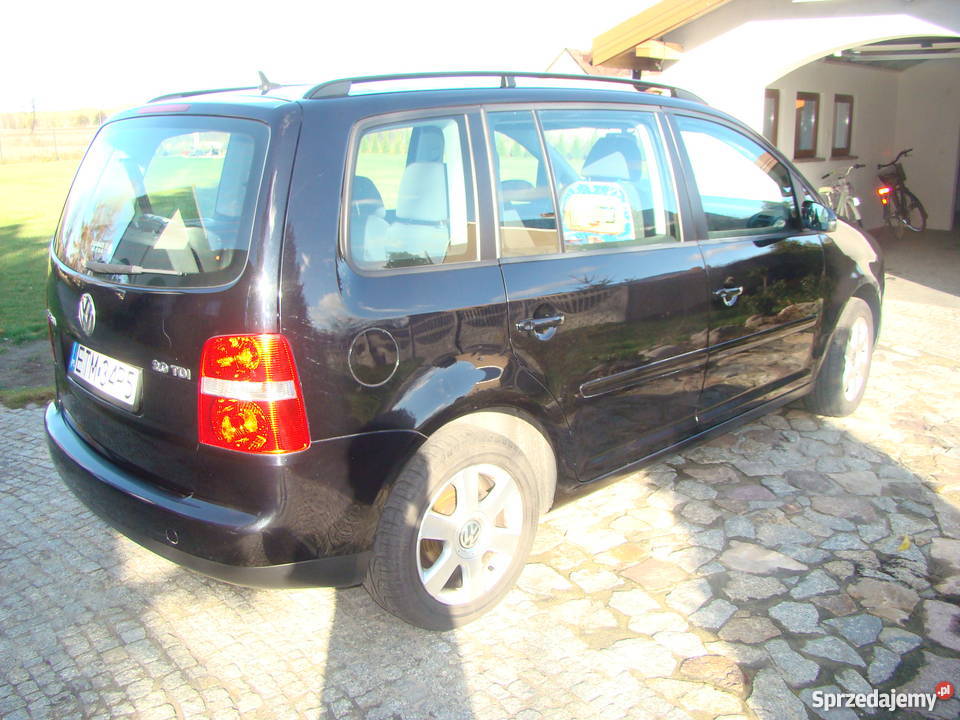 VW TOURAN 20TDI 140 7 OSOBOWY 6 BIEGOWY diesel Tomaszów Mazowiecki