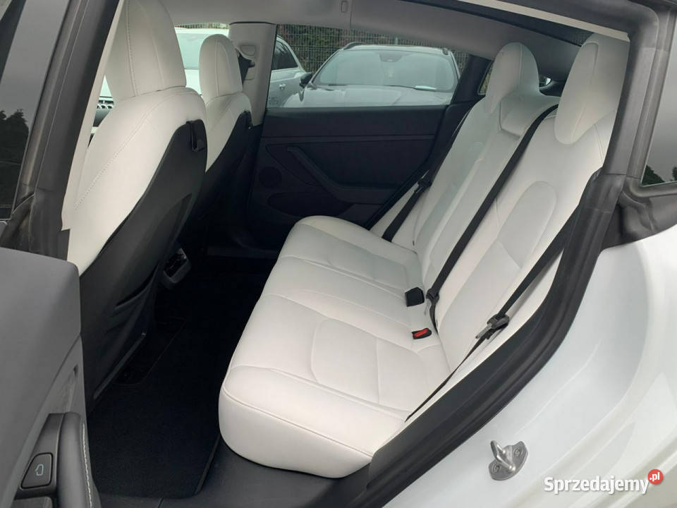Tesla Model 3 Autopilot Kamery Białe Wnętrze Zarejestrowany w Polsce