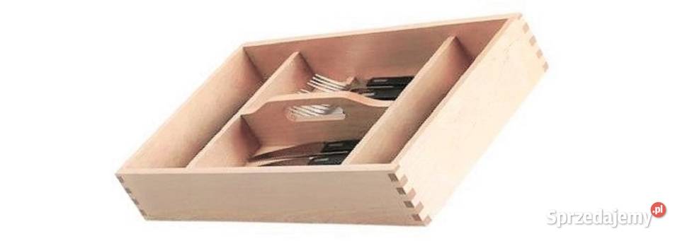TACKA POJEMNIK NA SZTUĆCE IKEA FORHOJA DREWNO 43 odcienie brązowego Poznań