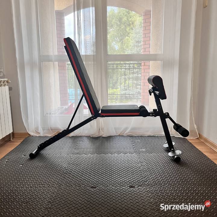 Zestaw Do Ćwiczeń 130 Siłownia Ławeczka Hantle Warszawa