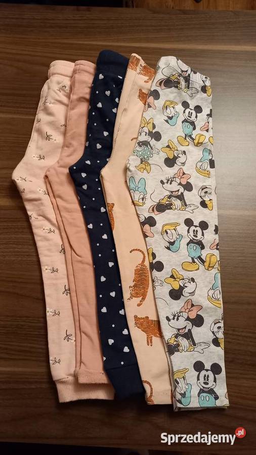 Spodnie leginsy 104 dziewczynka mazowieckie Warszawa sprzedam
