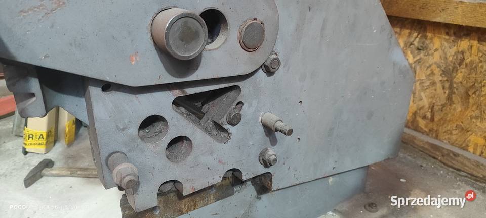 Gilotyna ręczna nożyce do stali Tuczempy