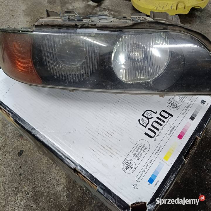 Lampa przednia prawa BMW e39 Motoryzacja Mieroszyno sprzedam