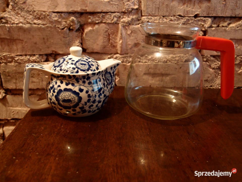 Okres PRL Dzbanek czajniczek do herbaty Łódź