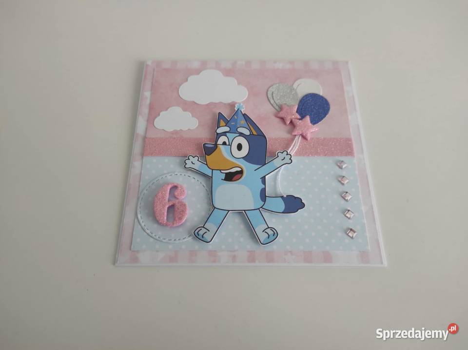 Kartka ręcznie robiona na urodziny dziewczynki Łódź