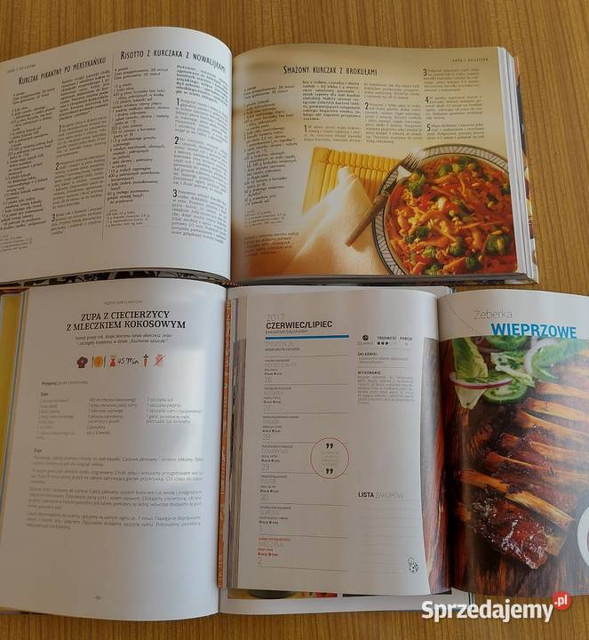 Książki kucharskie warmińsko-mazurskie Ostróda