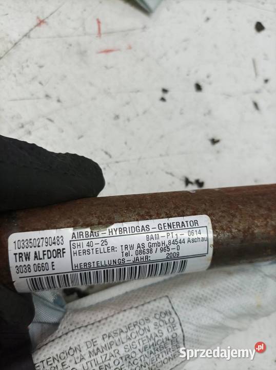 KURTYNA POWIETRZNA AIRBAG PRAWA 85342022605H Bmw sprzedam