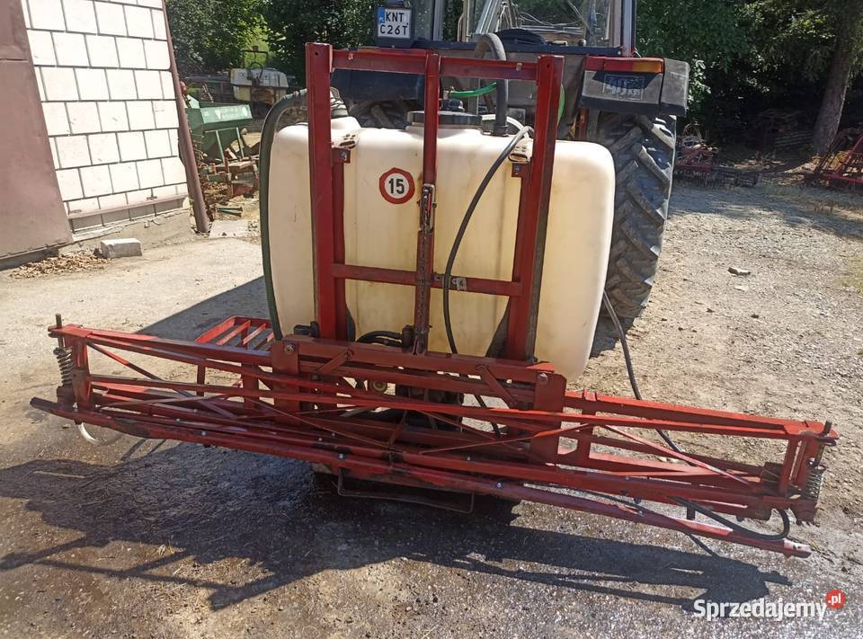 Opryskiwacz zawieszany Pilmet 300L hydrauliczny nieuszkodzony Pisarzowa