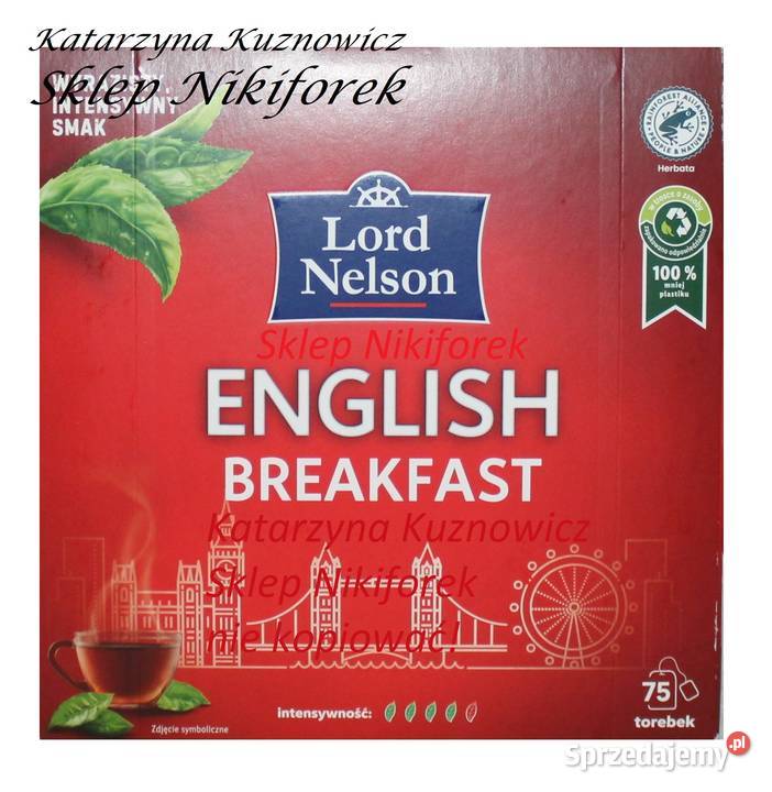 Herbata czarna Lord Nelson klasyczna i English wielkopolskie Stare Miasto sprzedam