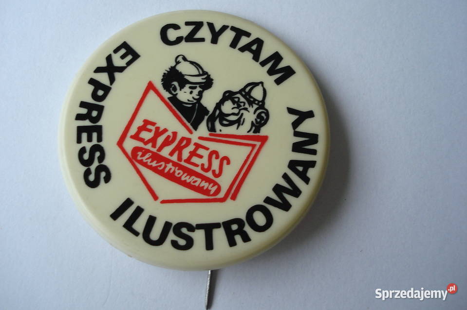 Przypinki plastikowez okresu PRL 6 różne Łódź