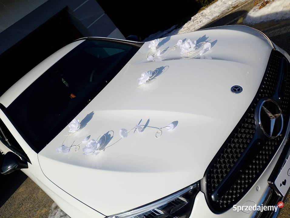 Samochód auto do ślubu ślub Mercedes GLC audi