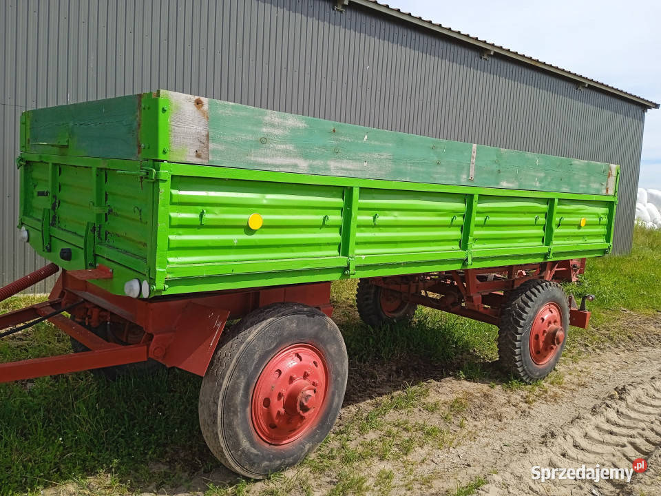Przyczepa rolnicza AUTOSAN D50 ładowność 6 ton Piękna Góra