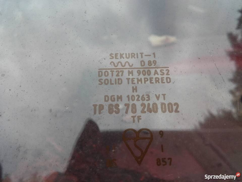 SZYBA TYLNIA OPEL REKORD 1986r Limanowa