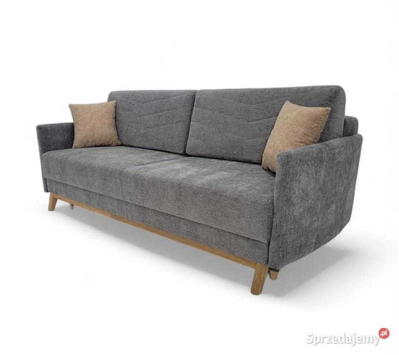 Rozkładana Kanapa Z Funkcją Spania Oliwkowa Tarchały Małe sprzedam