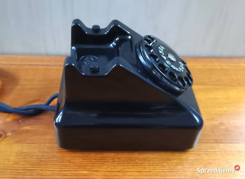 PRL Telefon T4 bakelit 1953r Ekspozycyjny śląskie Częstochowa