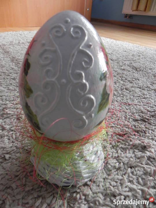 Jajka zdobione techniką decoupage Aleksandrów Kujawski