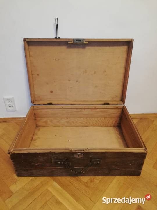 Drewniany Kufer Antyk Warszawa