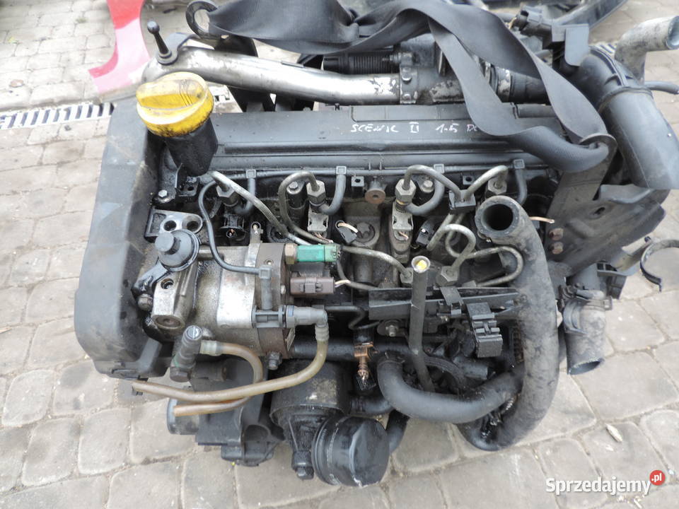 SILNIK KOMPLETNY RENAULT SCENIC 2 15 DCI K9K 752 Silniki kompletne Nowy Sącz