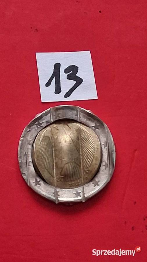 Geermany 2 Euro 2002 Moneta z błędem Destrukt Kołobrzeg