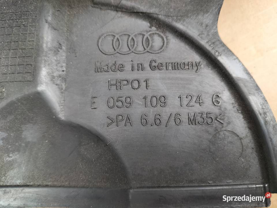 VW AUDI SKODA 25 TDI 059109124G OSŁONA OBUDOWA Kamień-Kolonia