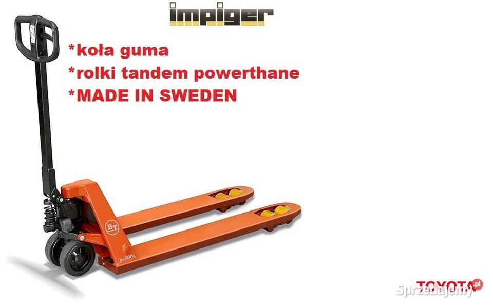 WÓZEK PALETOWY LHM23 tandem Toyota powerthane115 mazowieckie Siedlce