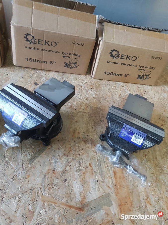 IMADŁO ŚLUSARSKIE 150mm OBROTOWE Z KOWADŁEM GEKO Głogowa sprzedam