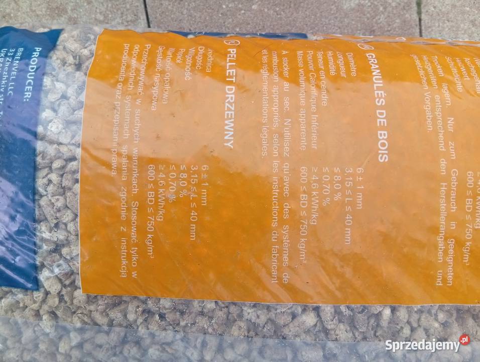 Lets pellet A1 z certyfikatem Rząśnia