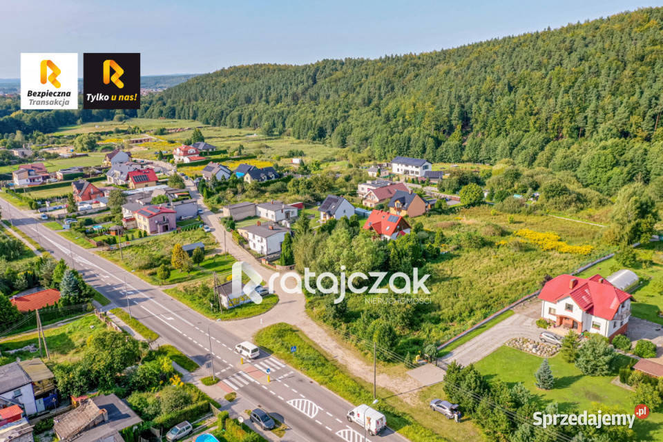 Działka Wejherowo Marynarki Wojennej 1670m2 pomorskie sprzedam