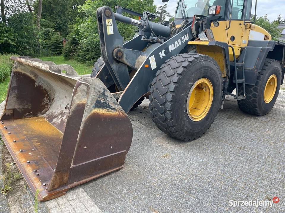 Ładowarka czołowa Komatsu Wa 250 PZ 2007 nie wielkopolskie Złotów