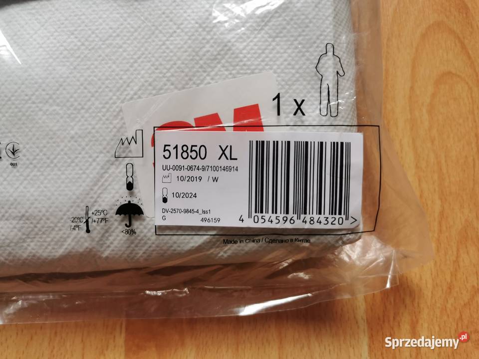 3M Kombinezon lakierniczy 51850 XL XXL Gorzów Wielkopolski